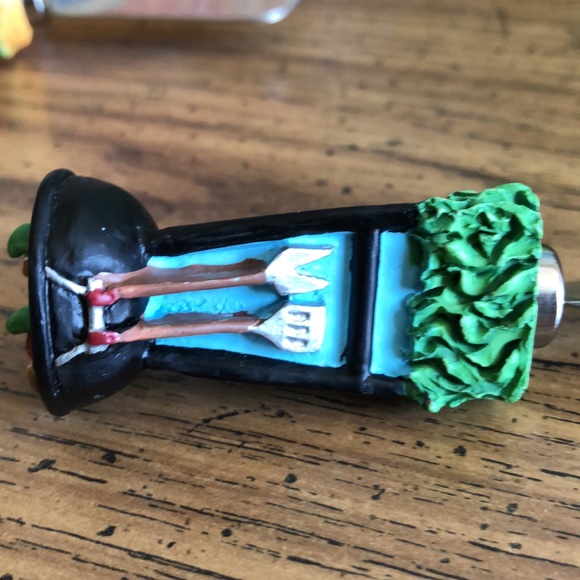 NEW Vintage BBQ Themed Stainless Steel Knife Spreaders - Picture 4 of 12